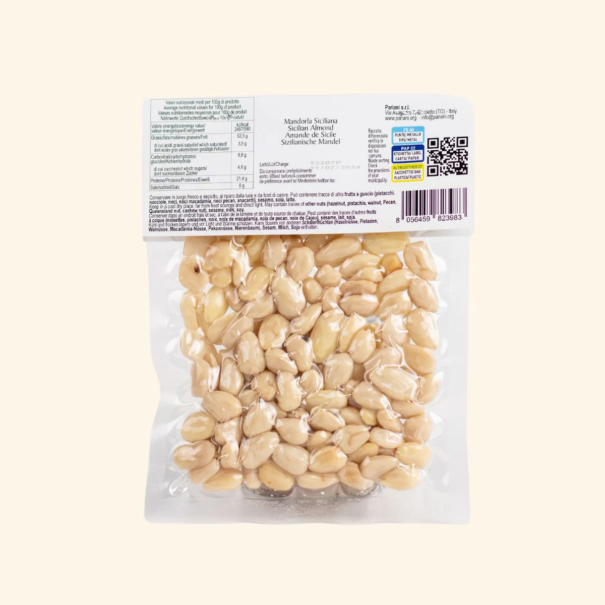Amandes entières « Tuono » de Sicile - 100g - Image 5