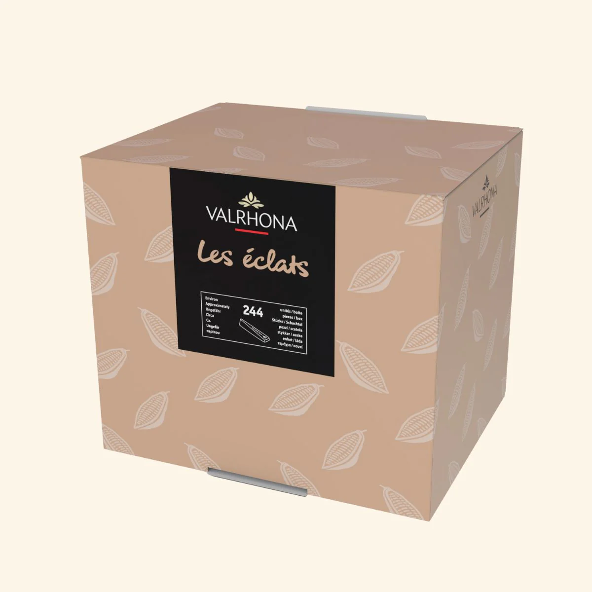 Boite d'éclats chocolat noir - 1kg - Image 3
