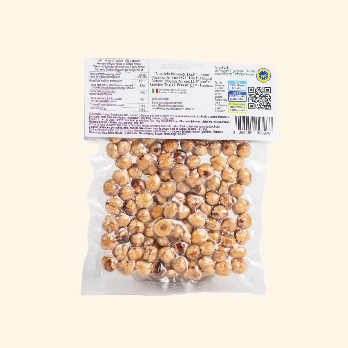 Noisettes entières grillées IGP Piémont - 100g - Image 7