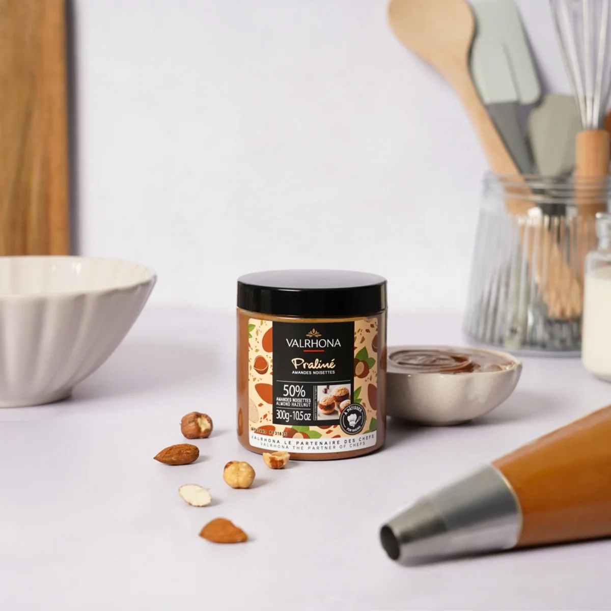 Praliné lisse amandes et noisettes fruité 50% - 300g - Image 5